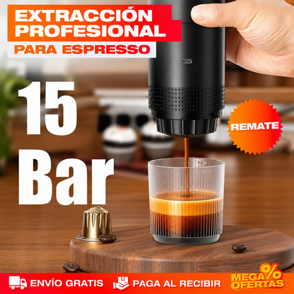 CAFETERA ESPRESSO PORTÁTIL 3 EN 1