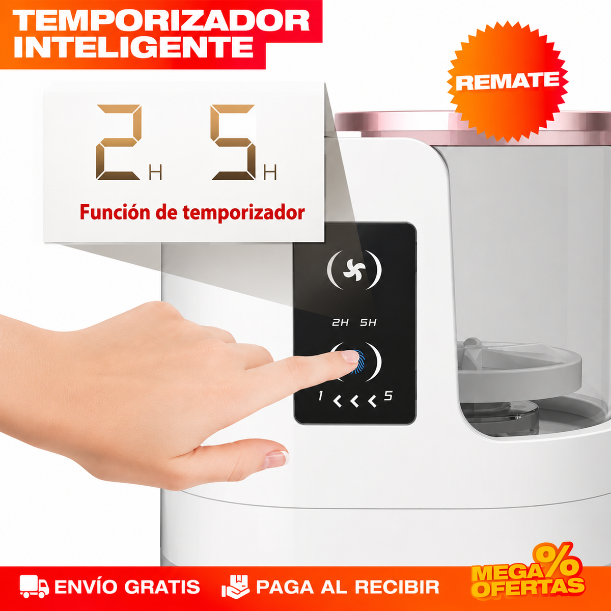 LAVADORA ELÉCTRICA DE BROCHAS DE MAQUILLAJE