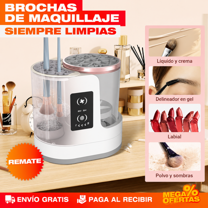 LAVADORA ELÉCTRICA DE BROCHAS DE MAQUILLAJE
