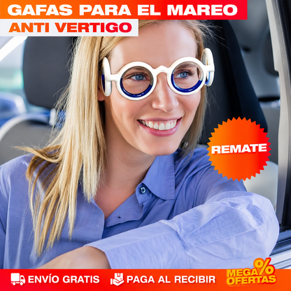 Gafas Anti Vértigo para el Mareo – Para el que se marea en la carretera de curvas