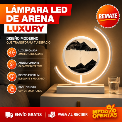 LÁMPARA LED DE ARENA LUXURY – El rincón vacío por fin se ve pensado