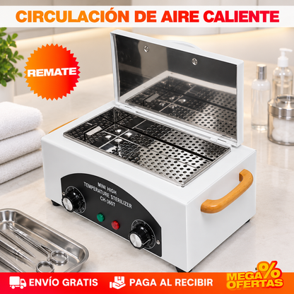 ESTERILIZADOR PROFESIONAL DE CALOR SECO – Tus instrumentos llegan a la mesa como debe ser