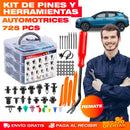 Kit Profesional de Pines y Herramientas Automotrices – Repara tu Carro o Moto Como un Mecánico · 725 Piezas