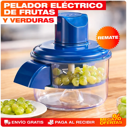 Pelador Eléctrico de Frutas y Verduras – Pela en Segundos Sin Cansar la Mano