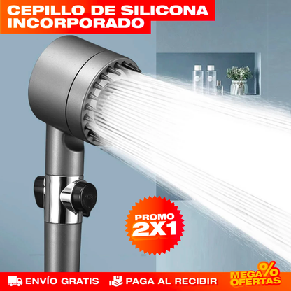 PROMO X2 Cabezal de Ducha Potente y Ahorrador – Más Presión y Menos Factura de Agua