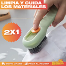 Cepillo Multifuncional – Limpia Cada Rincón Difícil Sin Esfuerzo · 3x1