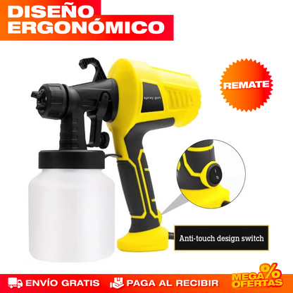 Compresor de Pintura Eléctrico Multifuncional – Pinta Parejo Como Profesional Sin Brocha
