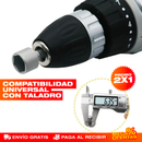 PROMO X2 Boquillas de Llaves Hexagonales – Aprieta Cualquier Tuerca Sin Buscar la Medida · Set x14
