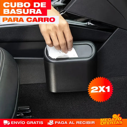 2 Cubos de Basura para Carro – Mantén tu Carro Sin Basura ni Olores · x2