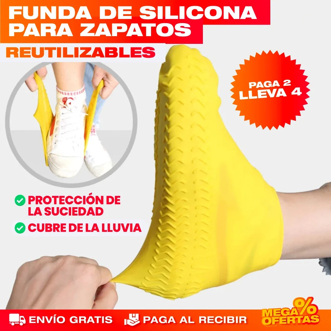 Fundas Protectoras de Zapatos – Protege tus Tenis del Agua y el Barro · 2x1