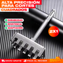 Broca Hard Hole para Cortes Cuadrados – Huecos Cuadrados Perfectos Sin Lima · 2x1