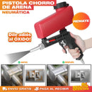 Pistola de Chorro de Arena Neumática – Quita Óxido y Pintura Sin Esfuerzo