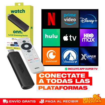 Convertidor Smart TV con Control Remoto – Convierte tu TV Vieja en Smart con Apps y Netflix