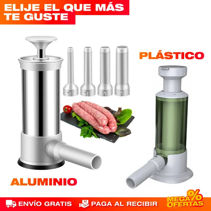 Máquina Embutidora Vertical de Salchichas Manual – Tus propios chorizos, sin conservantes