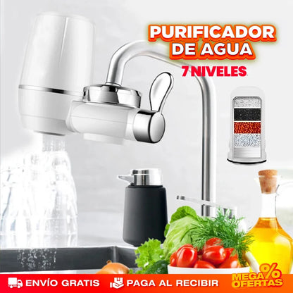 Filtro Purificador de Agua de 7 Niveles – Agua Pura del Grifo Sin Comprar Botellones