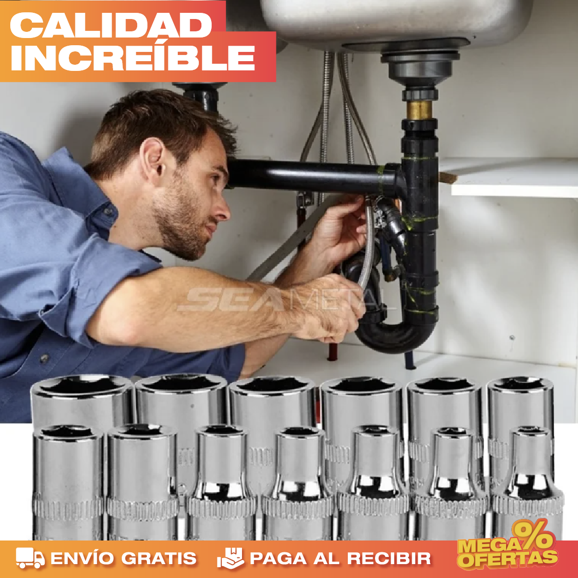 Set de Herramientas 46 Piezas – Todo lo Básico para Arreglar en Casa